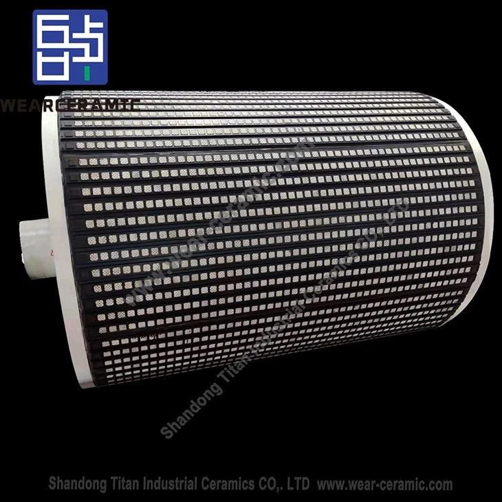 Conveyor Roller Lagging Rubber Lagging Rollers